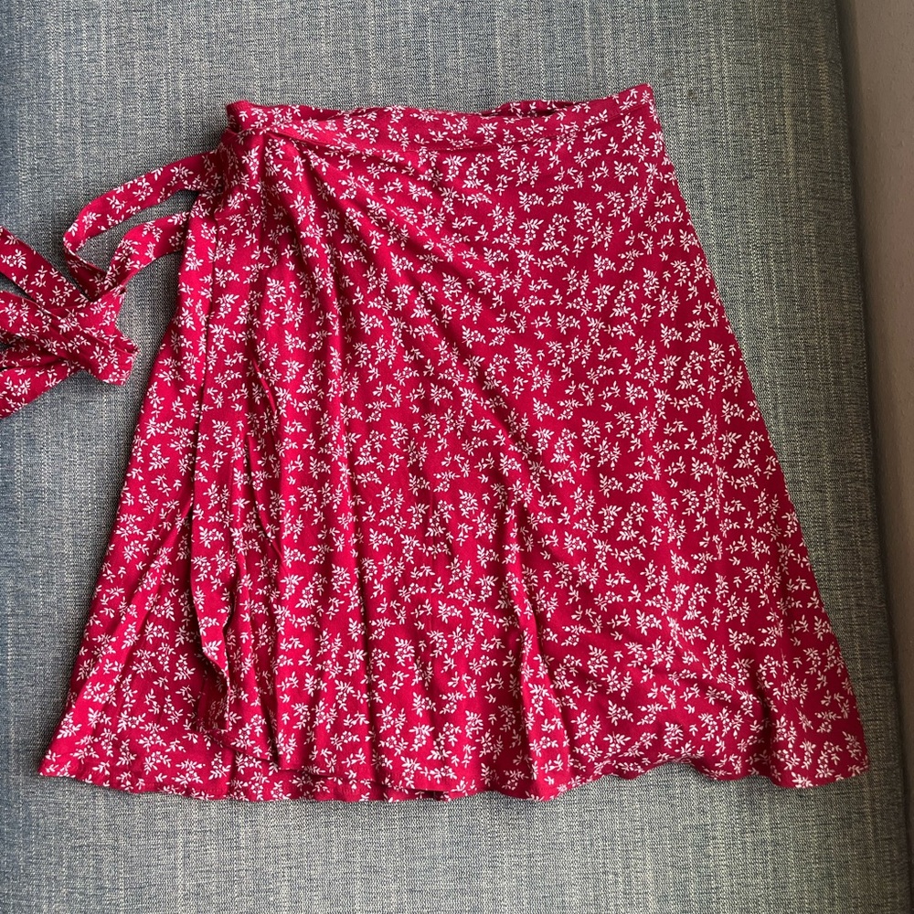 wrap around brandy skirt